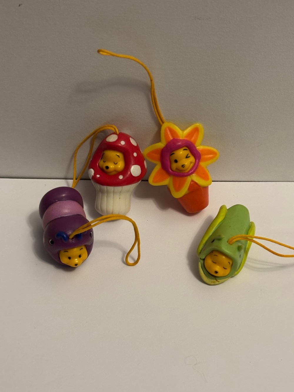 Peek-a-Pooh Series 12 Garden lot of 4 Winnie the Pooh